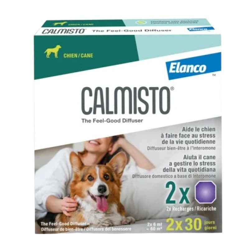 Elanco Calmisto Chien Recharge Diffuseur 6ml X2 — Pharmacie Capucins Pharma