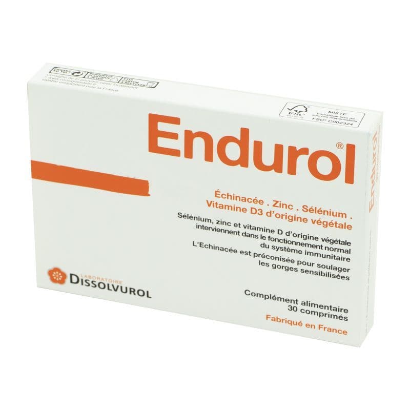 Endurol Systeme Immunitaire Comprime 30 — Pharmacie De Mailloles