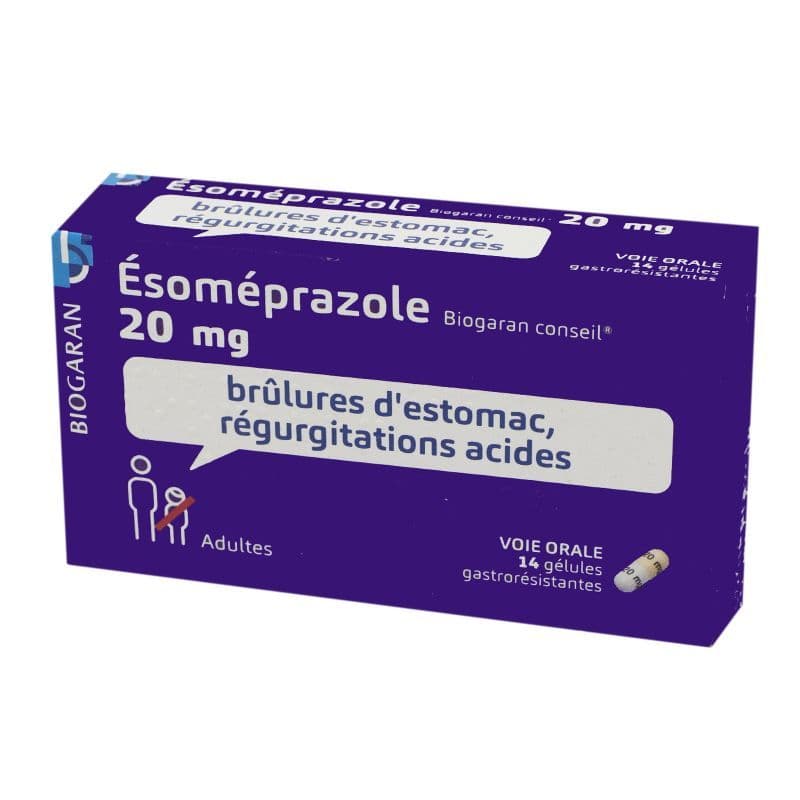 ESOMEPRAZOLE 20MG BGR CONS GEL 14 — Pharmacie Pharmagreen Boucicaut