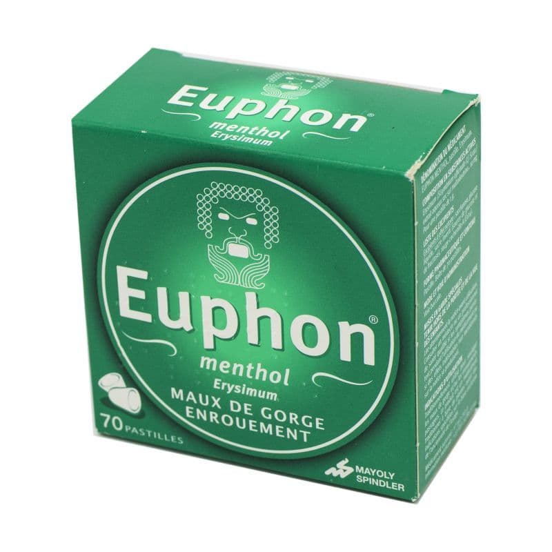 EUPHON MENTHOL PAST 70 — Pharmacie Pharmagreen Boucicaut