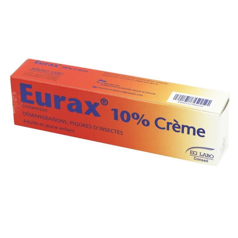 EURAX 10% CR TUB 40G — Pharmacie Belgrand Tenon