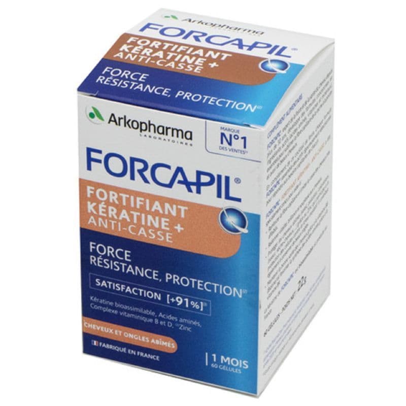 FORCAPIL FORTIFIANT+KERAT GELUL 60 — Pharmacie des Cascades