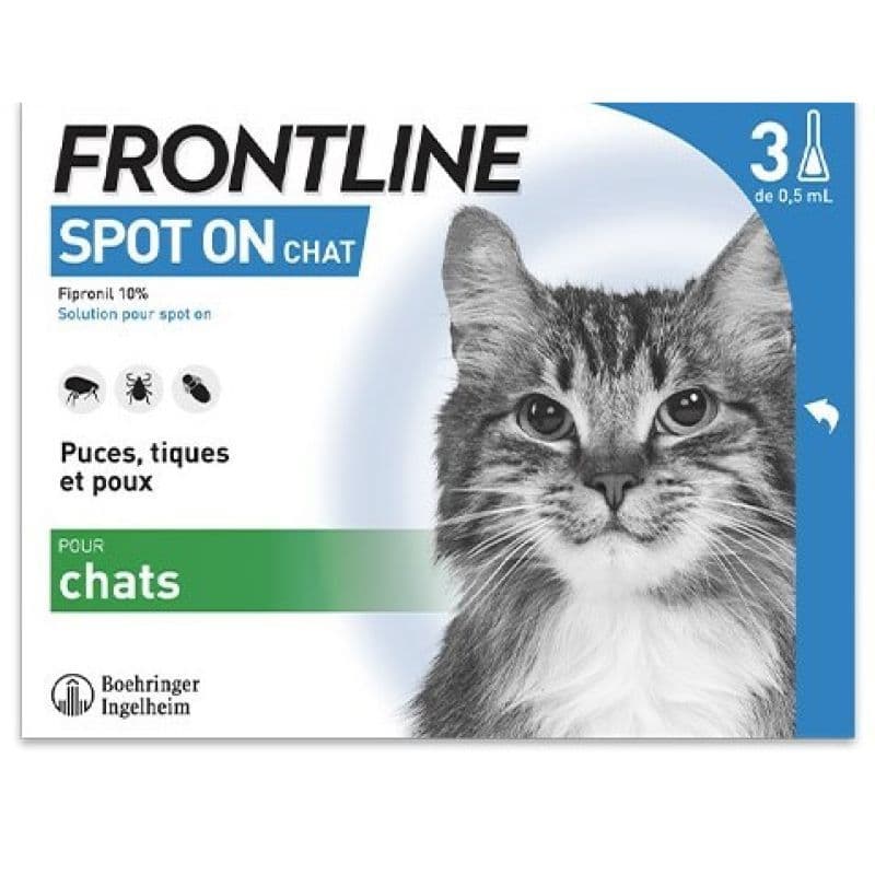 FRONTLINE CHAT SPOTON PIPET 3 — Pharmacie Monge