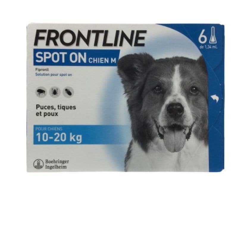 FRONTLINE CHIEN M SPOTON PIPET 6 — Pharmacie Saint Agricol