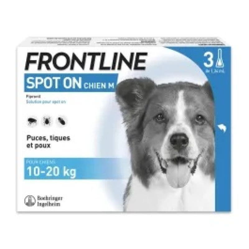 FRONTLINE CHIEN M SPOTON PIPET 3 — Pharmacie Du Centre Apothical