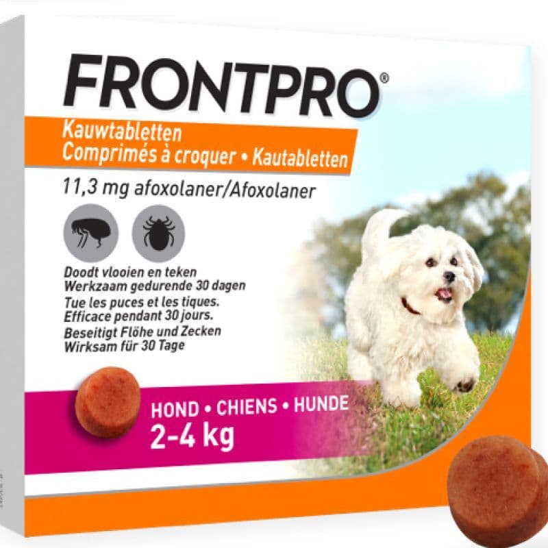 FRONTPRO A/PARAS CH 2-4KG CPR 3 — Grande Pharmacie du Centre - Ambarès