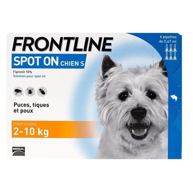 FRONTLINE CHIEN S SPOTON PIPET 6 — Nouvelle Pharmacie Serrier