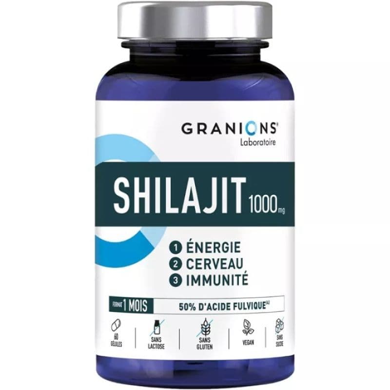 Granions Shilajit 1000mg Comprime 60 — Pharmacie De Mailloles