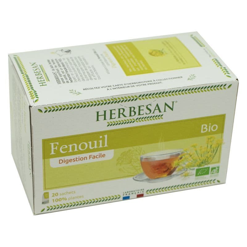 HERBESAN INFUS FENOUIL BIO SACH20 — Pharmacie La Rose