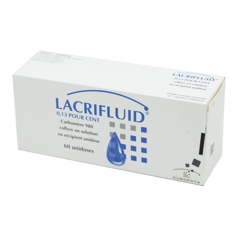 LACRIFLUID 0,13% COL UNIDOSE 60 — Pharmacie de la Gare