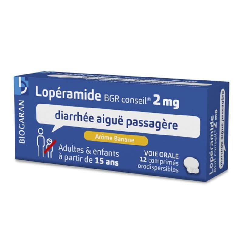 LOPERAMIDE 2MG BGR CONS CPR ORO 12 — Pharmacie Pharmagreen Boucicaut