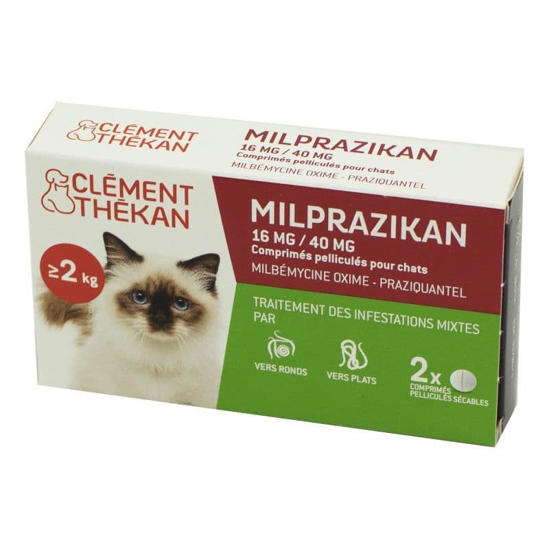 CLEM/THEK MILPRAZIKAN CHAT CPR 2 — Pharmacie Pessac Arago
