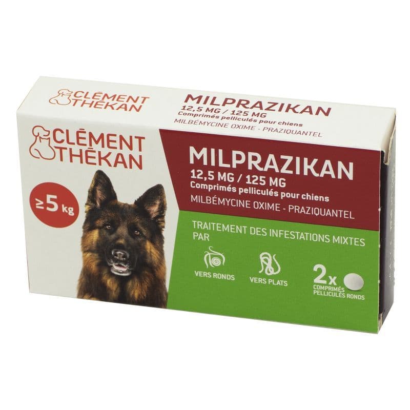 CLEM/THEK MILPRAZIKAN CHIEN CPR 2 — Pharmacie du Pilori