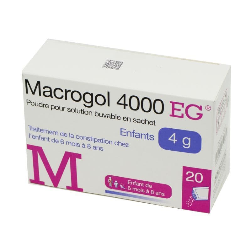 MACROGOL 4 000 4G EG SACHET 20 — Pharmacie de la Rocade - Annecy