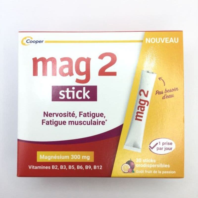MAG 2 STICK ORODISPERSIBLE 30 — Pharmacie des Clos