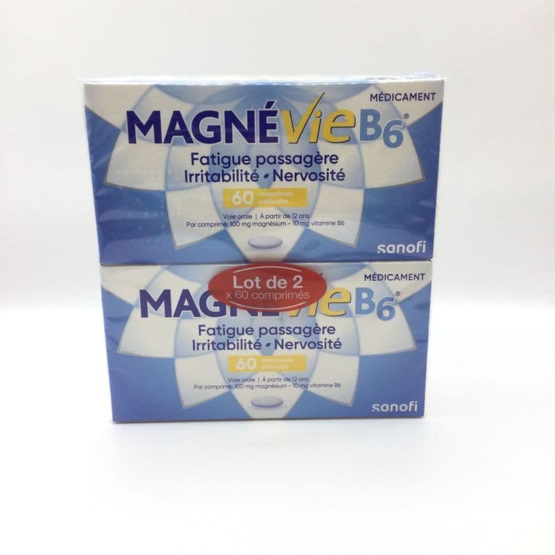 MAGNEVIE B6 100MG/10MG CPR 120 — Pharmacie De l'Avant Seyne