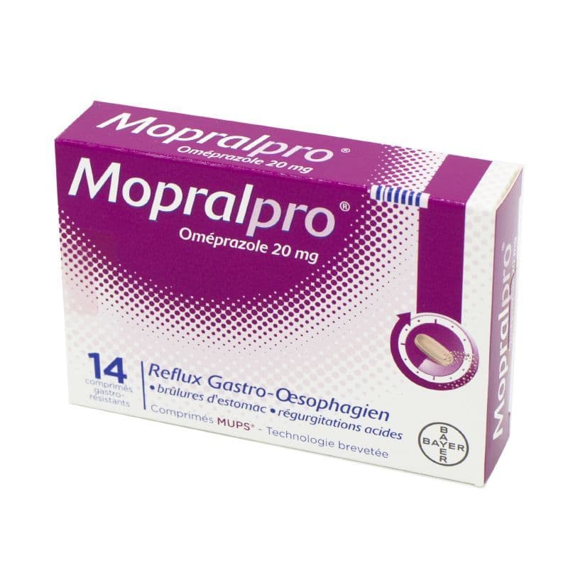MOPRALPRO 20MG CPR 14 — Pharmacie Belgrand Tenon