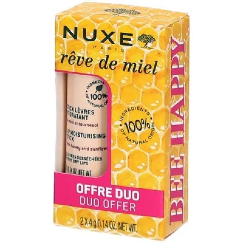 NUXE REVE DE MIEL STICK LEVRE DUO — Pharmacie de la Gare
