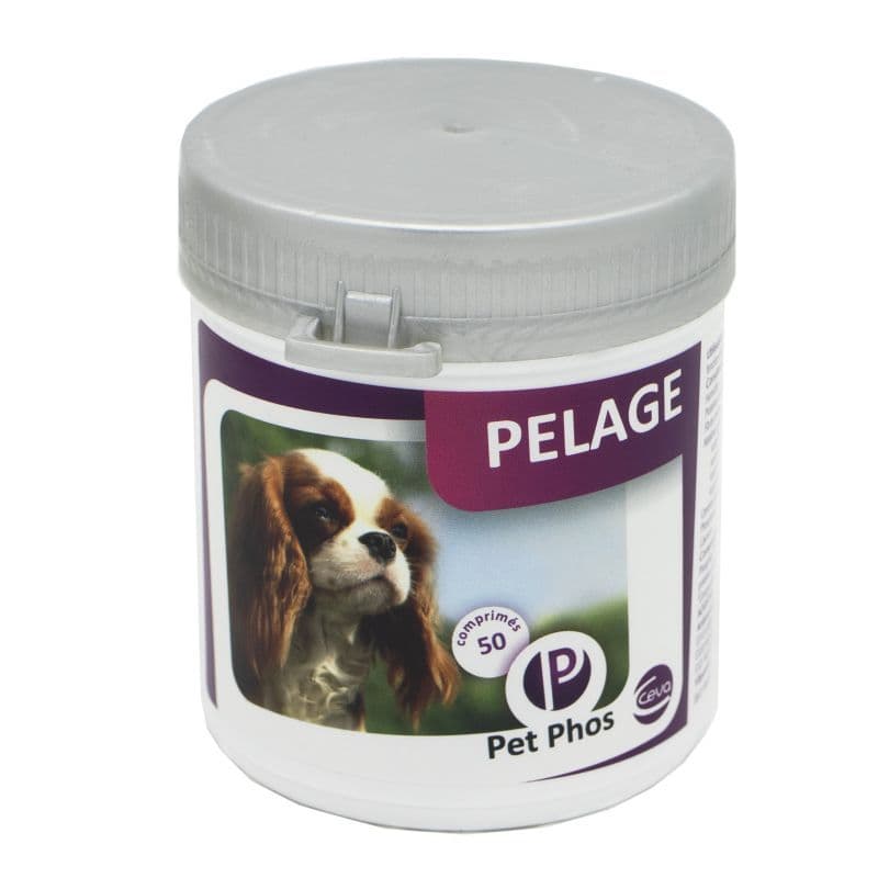 Pet Phos Pelage Comprime Chien 50 — Pharmacie Pharmavance Beaubourg