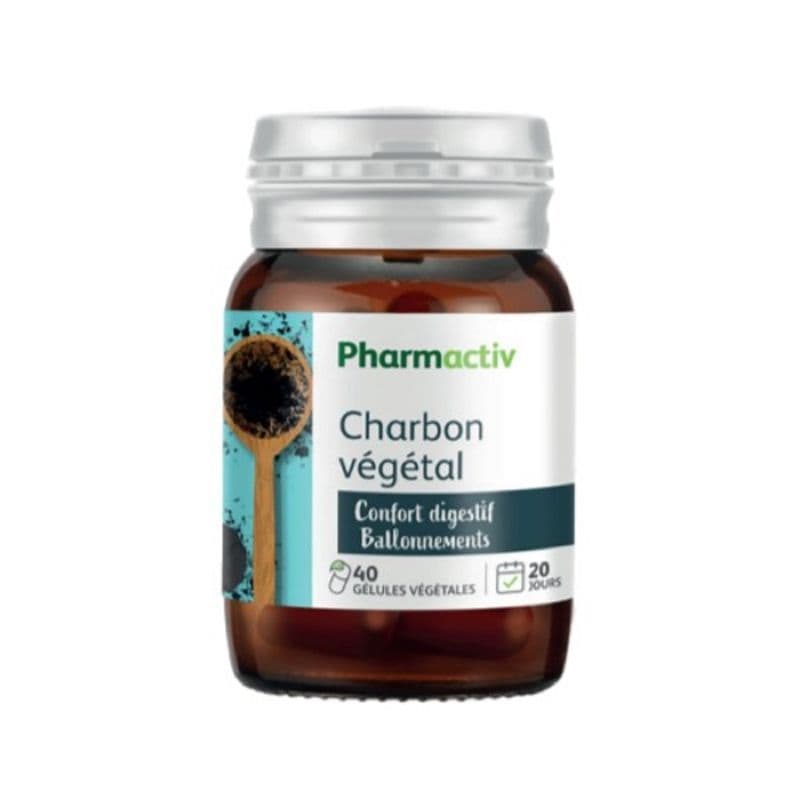 PHARMACTIV CHARBON VEGET GELUL 40 — Pharmacie Centrale - Domène