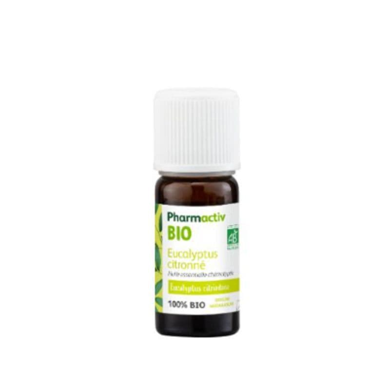 Pharmactiv Huile Essentielle Eucalyptus Citronne Bio 10ml — Pharmacie Centrale - Domène