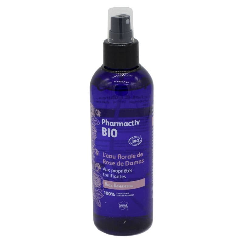 Pharmactiv Eau De Rose Damas Bio 200ml — Pharmacie Du Pont Nely - Trouville-sur-Mer