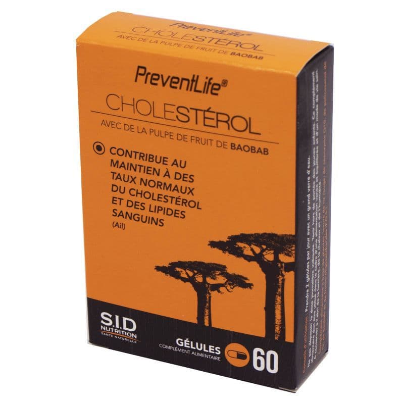PREVENTLIFE CHOLESTEROL GELUL 60 — Pharmacie de l’Arc