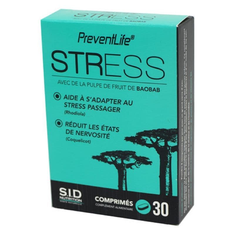 Sid Nutrition Preventlife Stress Comprime 30