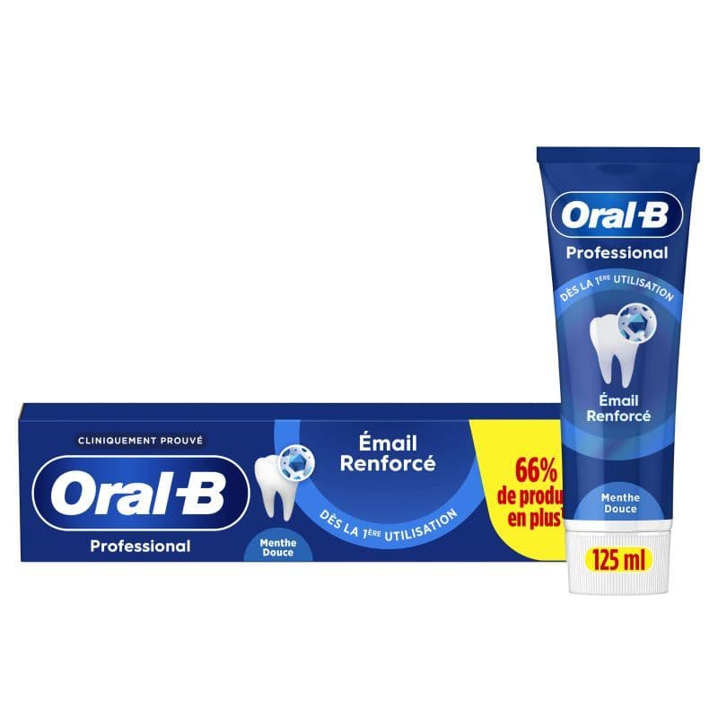 Oral B Professional Dentifrice Email Renforce 125ml