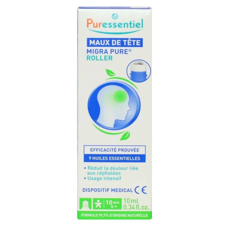 PURESSENTIEL MIGRAPURE ROLLON 10ML — Pharmacie De L'Avenir Drancy