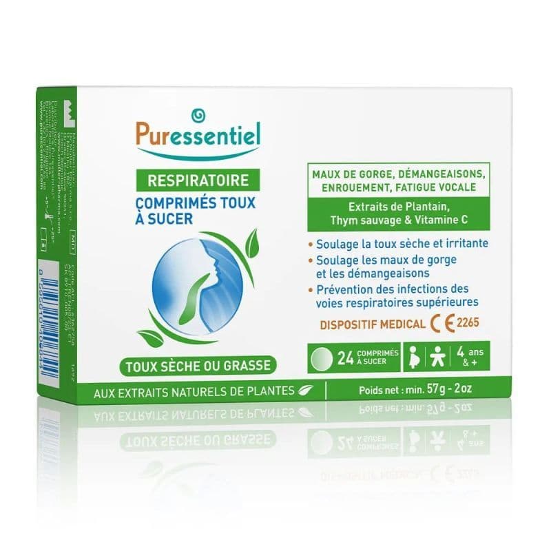 PURESSENTIEL TOUX CPR A SUCER 24 — Pharmacie de la Galoppaz