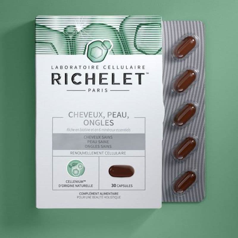 RICHELET CHEVEUX/PEAU/ONGLE CAPS30 — Pharmacie Pharmagreen Boucicaut