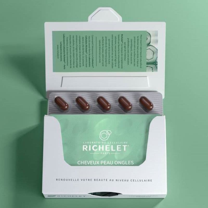 RICHELET CHEVEUX/PEAU/ONGLE CAPS90 — Pharmacie centrale de Villeparisis