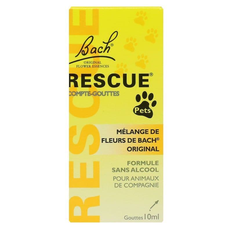 RESCUE BACH ORIGINAL PETS GTTE10ML — Pharmacie Européenne 24/24 de la place de clichy