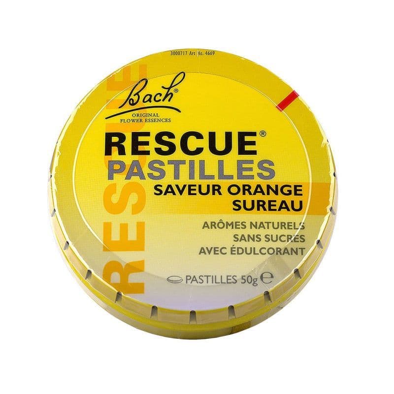 Rescue Bach Pastille Orange 50g — Pharmacie Pharmagreen Boucicaut