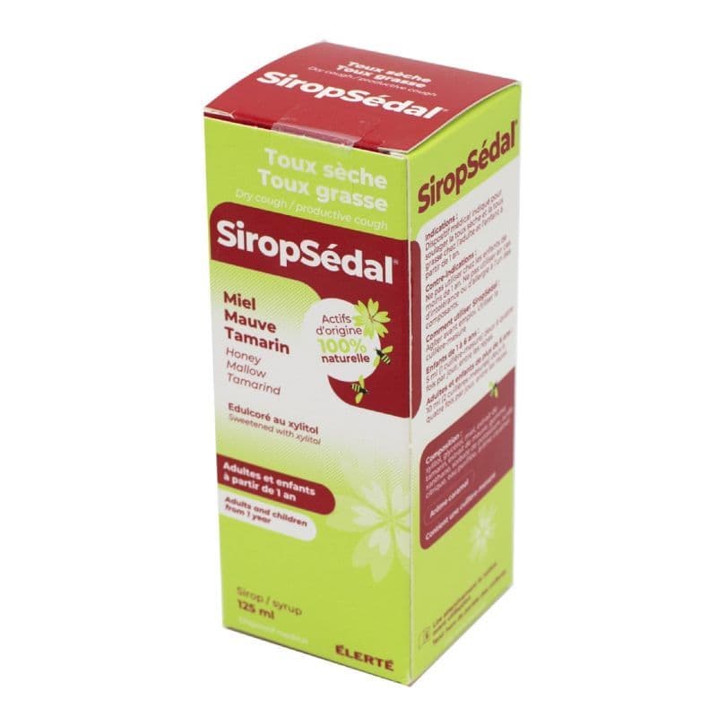 SIROPSEDAL SOL BUV XYLITOL 125ML — Pharmacie Du Chatelet - Orleans