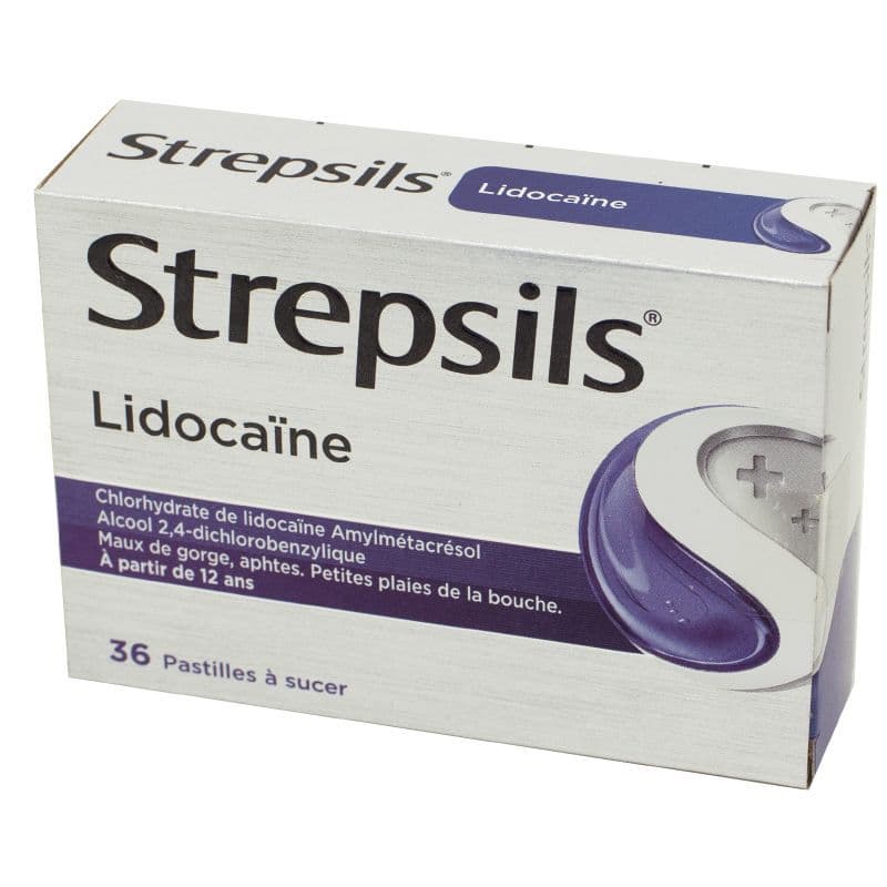 STREPSILS LIDOCAINE PAST 36 — Pharmacie Chartreuse