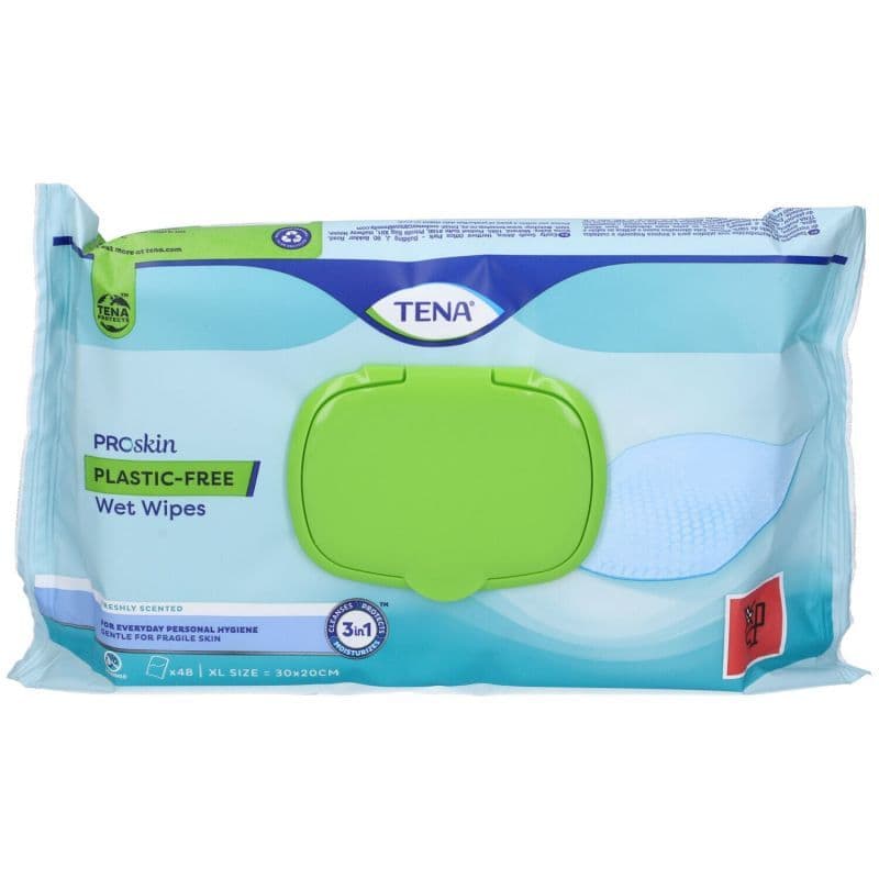 TENA WETWIPE LINGETTE S/PLAST 48 — Pharmacie du Parc - Neuilly-sur-Seine