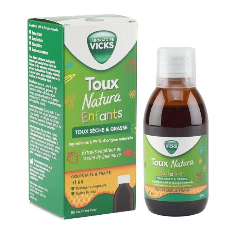 TOUX NATURA ENFANT SIROP 140ML — Pharmacie Des Olivades
