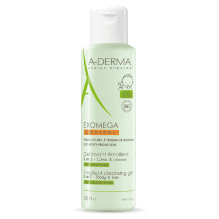 ADERMA EXOMEGA CONTROL Gel lav 2en1 Fl/500ml