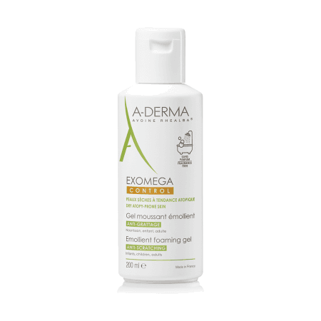 A-DERMA EXOMEGA CONT GEL 200ML — Pharmacie de l’Arc