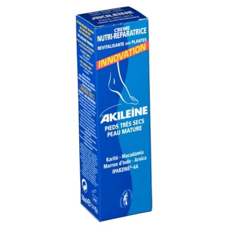 AKILEINE NUTRI REPAR PIED SEC 50ML