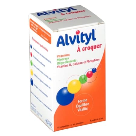 ALVITYL CPR A CROQUER 40 — Pharmacie porte de la villette