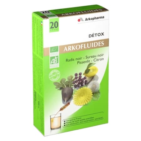 ARKOFL DETOX BIO AMP 20 X10ML