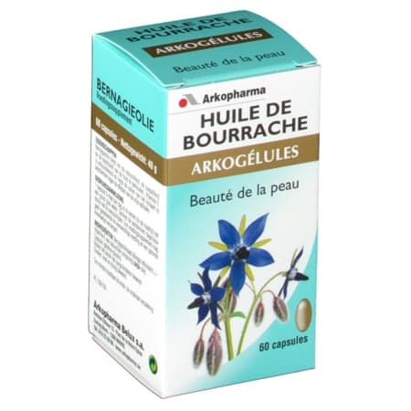 ARKOG HUILE BOURRACHE BIO CAPS 60.
