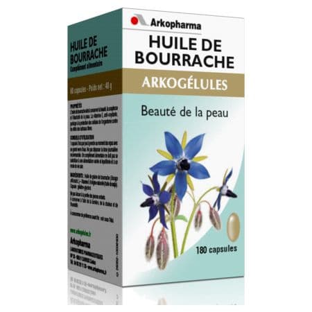 ARKOG HUILE BOURRACHE BIO CAPS.180