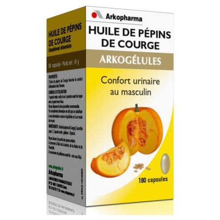 ARKOG HUILE PEP COURGE BIO.CAPS180