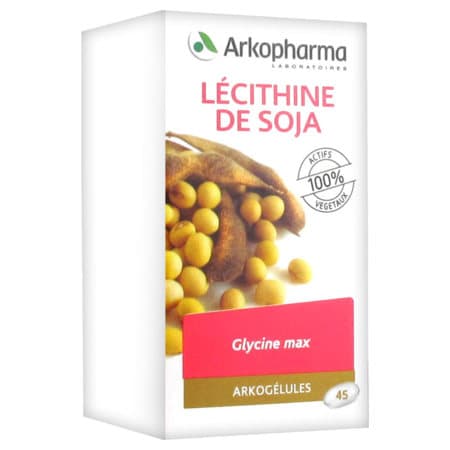 ARKOG LECITHINE SOJA CAPS 45. — Pharmacie Seguin