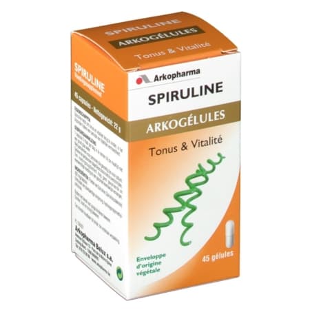 SPIRULINE 390MG ARKOG GELUL 45