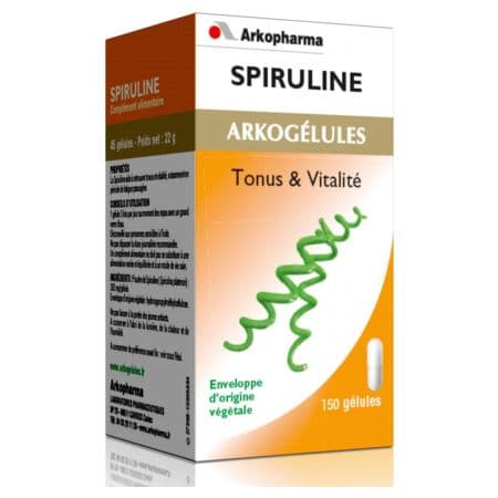 SPIRULINE 390MG ARKOG GELUL 150